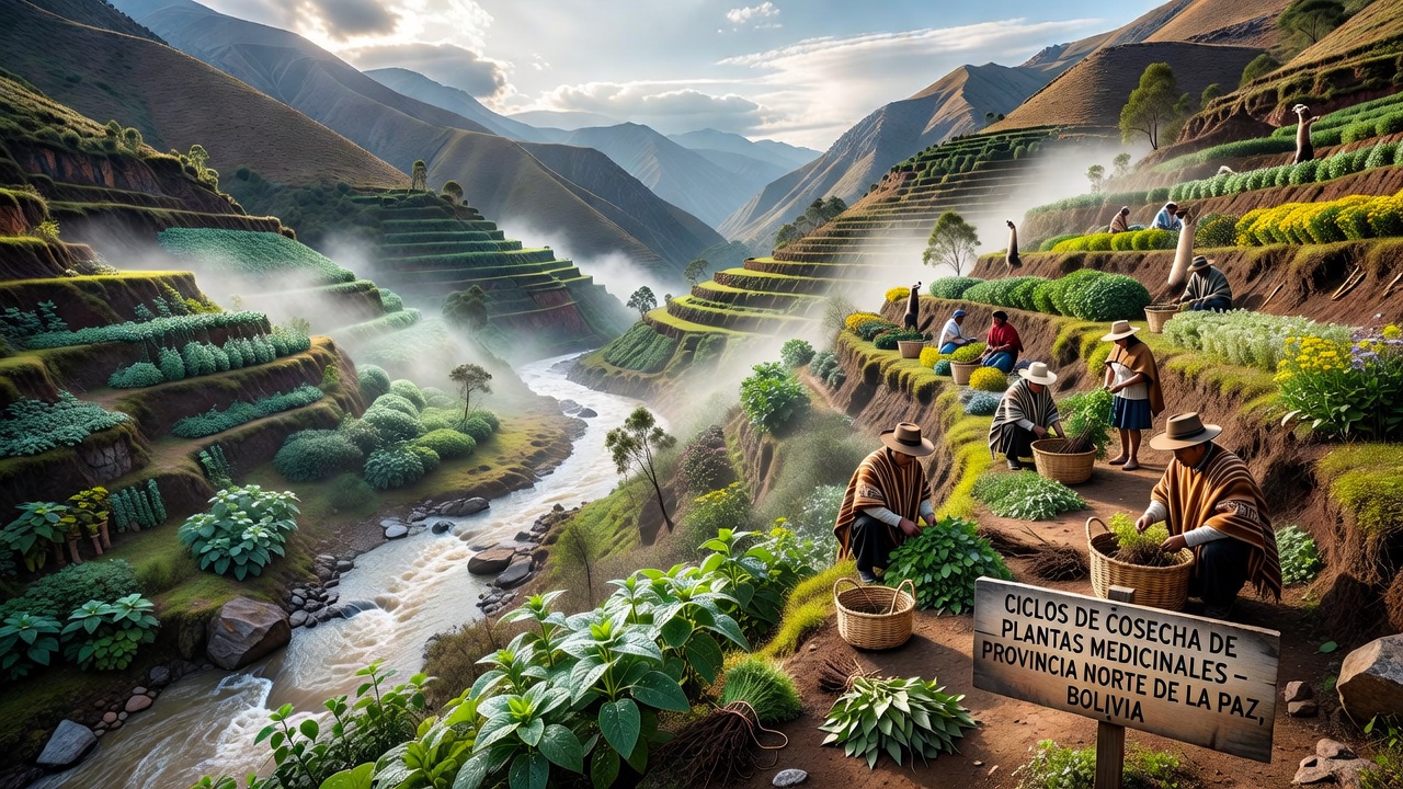 teh Interplay Between River Valley Microclimates and Medicinal Plant Harvesting Cycles in Bolivia's Northern La Paz Province